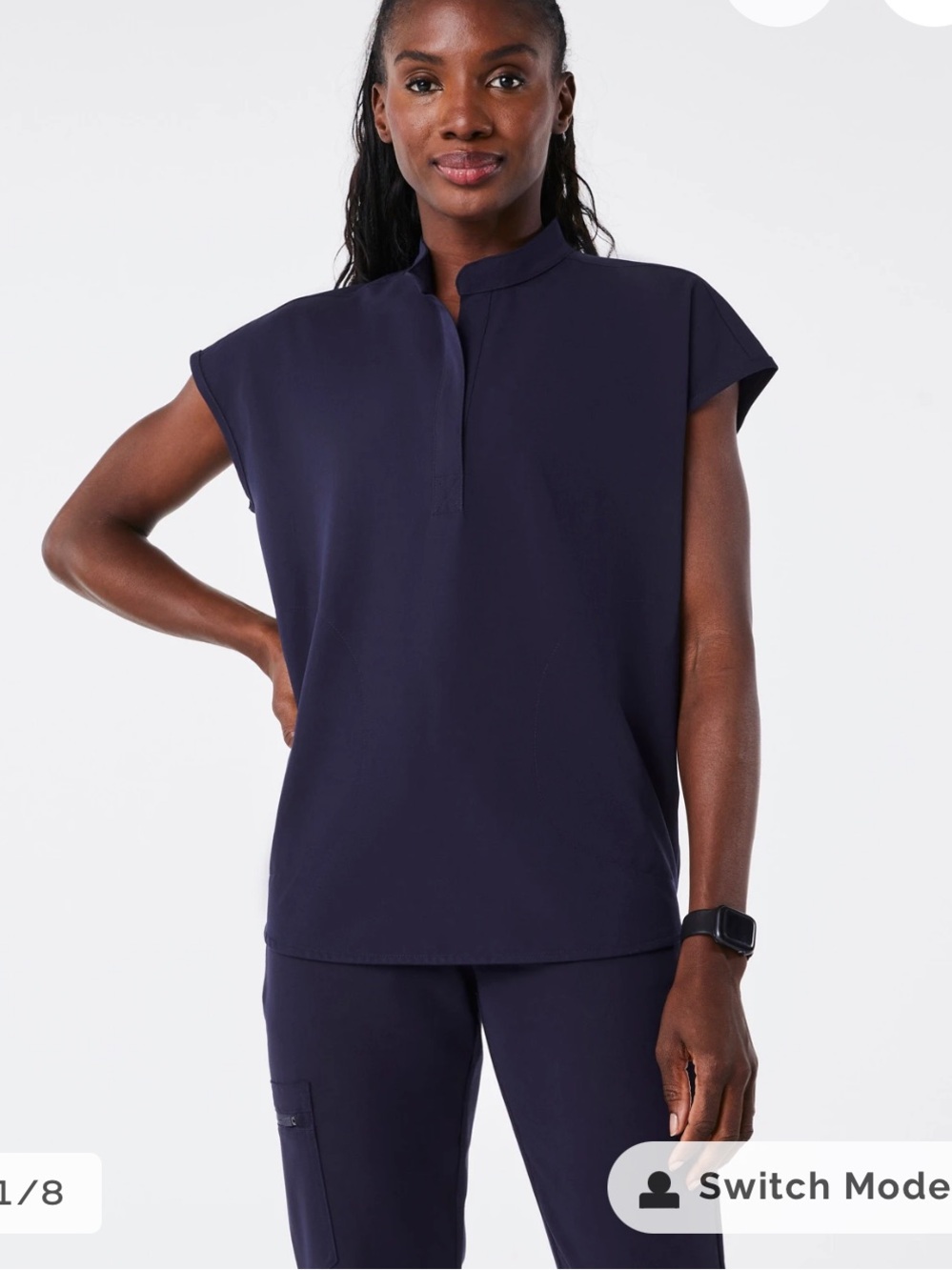 FIGS Rafaela Oversized Scrub Top XS